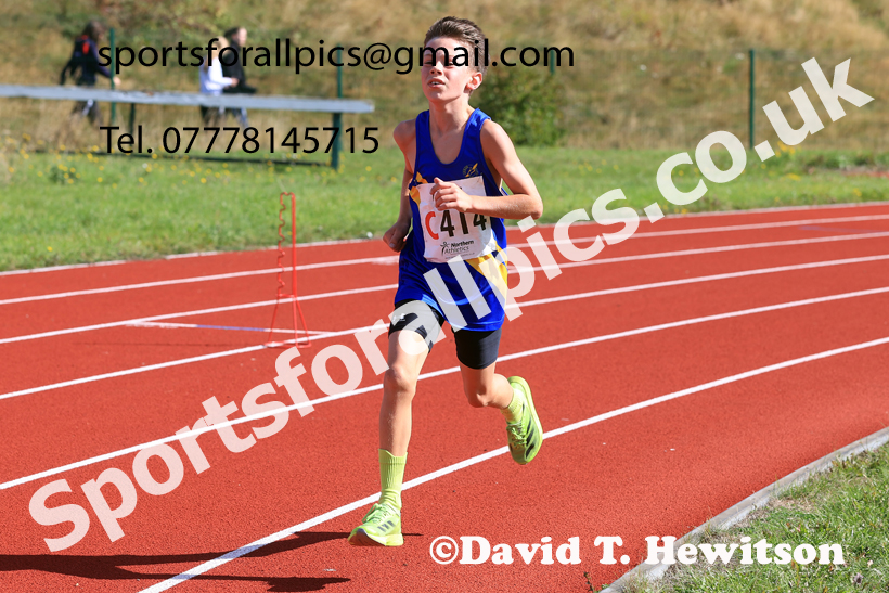 Boys Under-14s, 2026 Northern Mens 6 and Womens 4 Stage and Youngsters Relays, Silksworth, Sunderland. Photo: David T. Hewitson/Sports for All Pics